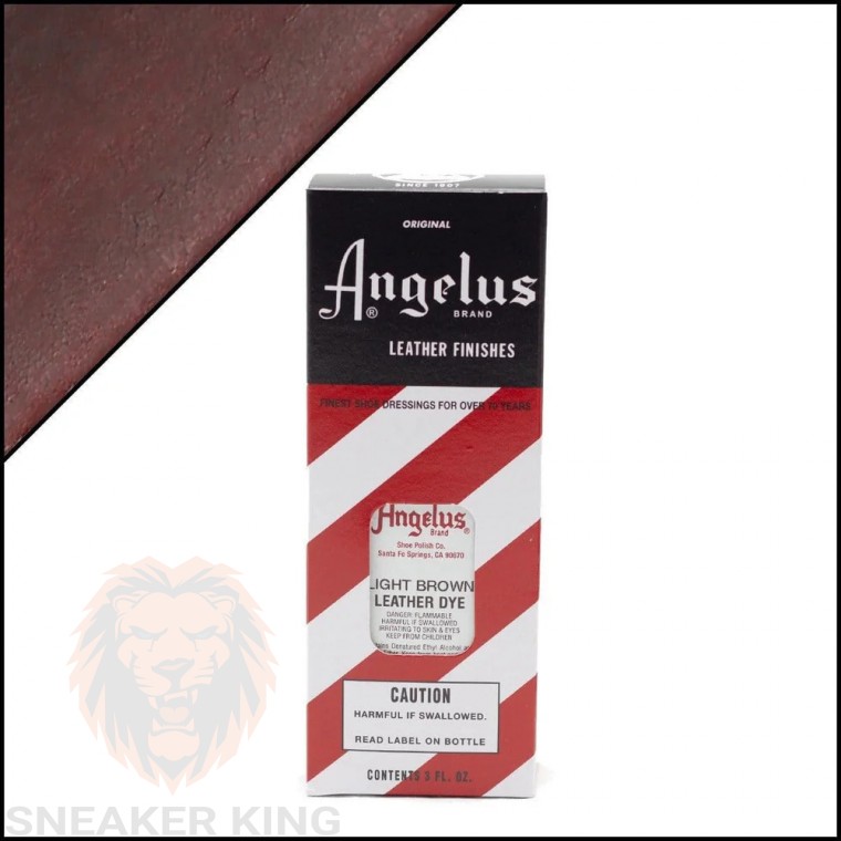 Барвник для шкіри Angelus leather dye Light brown (світло-коричневий) made in USA